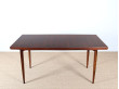 Rectangular dining table in rosewood, 6/10 people