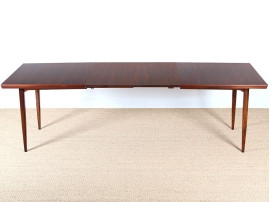 Rectangular dining table in rosewood, 6/10 people