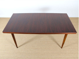 Rectangular dining table in rosewood, 6/10 people