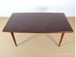 Rectangular dining table in rosewood, 6/10 people