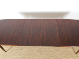 Rectangular dining table in rosewood, 6/10 people