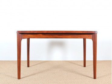 Table de repas scandinave en palissandre 4/8 pers.