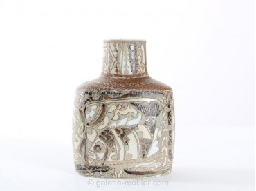 Scandinavian ceramic vase,  Baca motif  719/3207