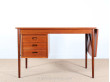 Scandinavian flap desk