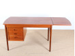 Scandinavian flap desk