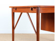 Scandinavian flap desk