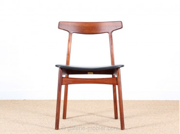 Set of 6 scandinavian chairs in Rio rosewood