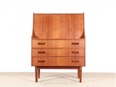 Scandinavian teak secretary