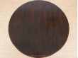 Extending circular dining table in rosewood 4/8 seats