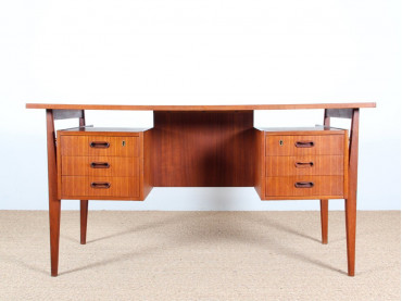 Scandinavian teak desk