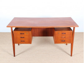 Scandinavian teak desk