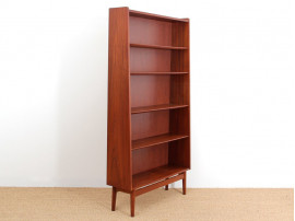 Scandinavian bookshelves in teak