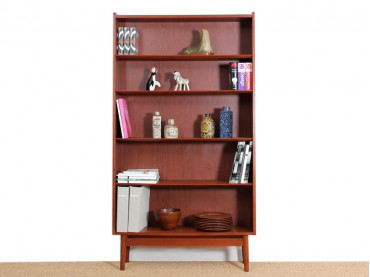 Scandinavian bookshelves in teak