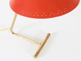 Petite lampe de bureau scandinave rouge