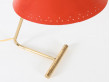 Petite lampe de bureau scandinave rouge