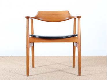 Scandinavian teak armchair, by Erik Kirkegaard