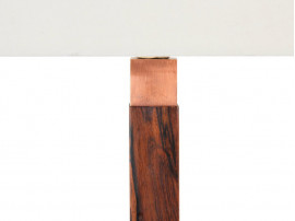 Scandinavian floor lamp in rosewood