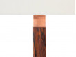 Scandinavian floor lamp in rosewood