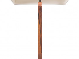 Scandinavian floor lamp in rosewood