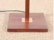 Scandinavian floor lamp in rosewood