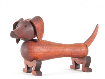 Teak dachshund