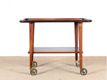 Rosewood trolley / coffee table designed by Niels O. Møller