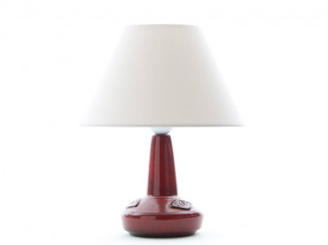 Scandinavian ceramic table lamp