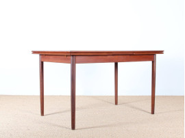 Scandinavian dining table in teak 4/6 seats