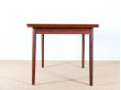 Scandinavian dining table in teak 4/6 seats