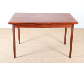 Scandinavian dining table in teak 4/6 seats