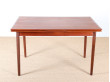 Scandinavian dining table in teak 4/6 seats