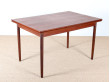 Scandinavian dining table in teak 4/6 seats