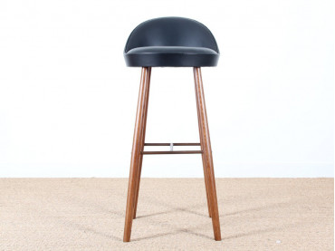 tabouret de bar de Niels Vodder design danois scandinave vintage