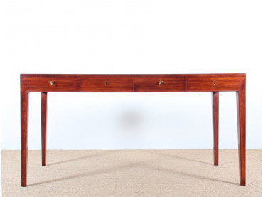 Bureau scandinave en acajou de Severin Hansen pour Haslev Mobelsnedkeri