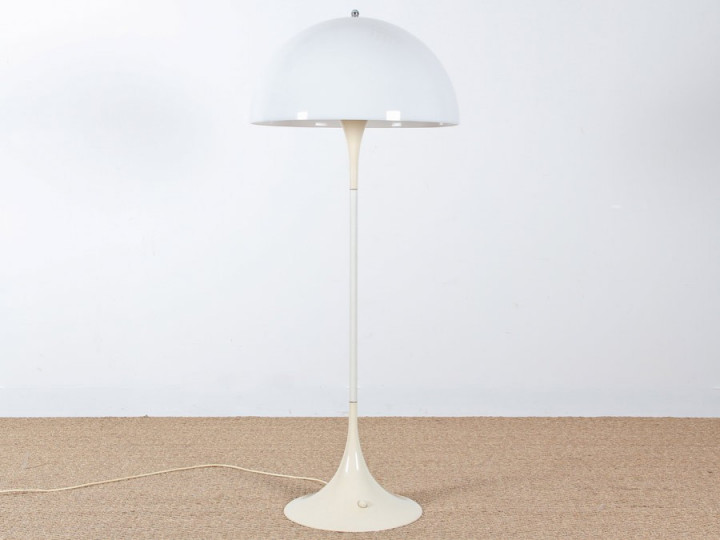 Vintage Danish Floor Lamp Panthella by Verner Panton for Louis Poulsen,  1970s