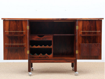 Danish Modern Bar Cabinet by Bruksbo