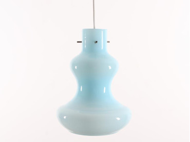 Celling lamp in blown opal glass 