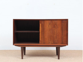 Small danish modern sideboard Rio rosewwod with 2 sliding doors