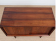 Small danish modern sideboard Rio rosewwod with 2 sliding doors