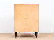 Commode ou semainier scandinave en palissandre de Rio