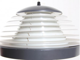 Danish modern ceiling lamp in plexiglass