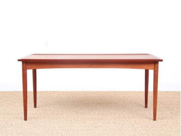 Danish mid modern coffee table in teak