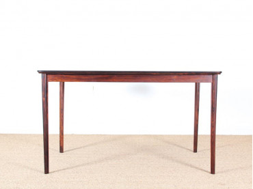 Danish mid-century modern rosewood dining table by Ernst Kuhn for Normina