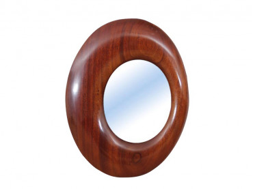 Danish modern miror in mahogany