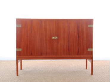 Danish mid-century modern sideboard in teak by Ole Gjerløv Knudsen & Torben Lind