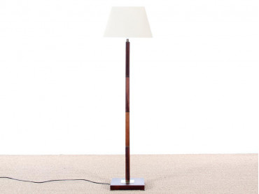 Lampadaire scandinave en palissandre de Rio