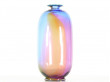 Vase violet en verre soufflé 