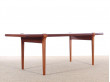 Danish mid-century modern coffee table in teak