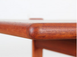 Danish mid-century modern coffee table in teak