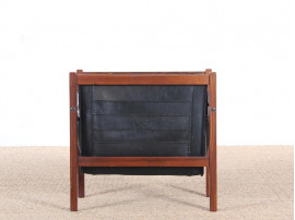 Danish mid-century modern magazine holder i  rio rosewood